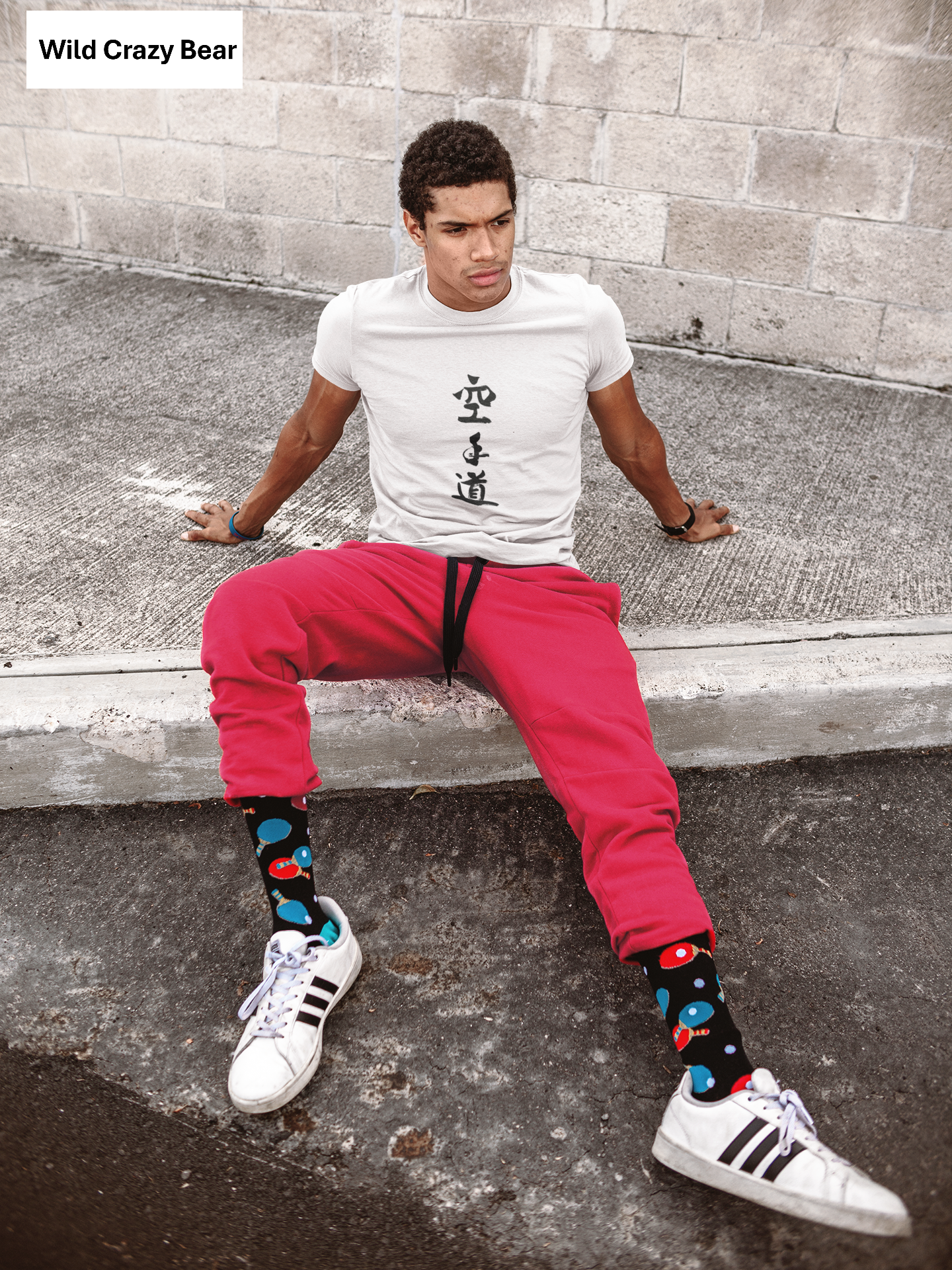 Karaté T-shirt personnalisé - Personnalisez-le! Tenue de sport personnalisé, Kanji Shodo, Tenue Jujitsu, Dojo art martiaux, Streetwear Tokyo