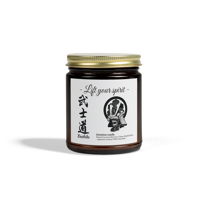 Ritual man "Lift Your Spirit" - Intention Candle "Samurai Bushido" | Spirit lifting candle,  Relaxation, Calming Fragrance